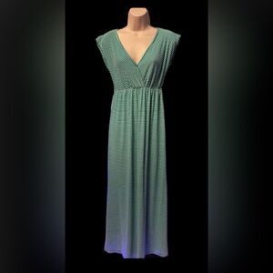 Espresso striped dress